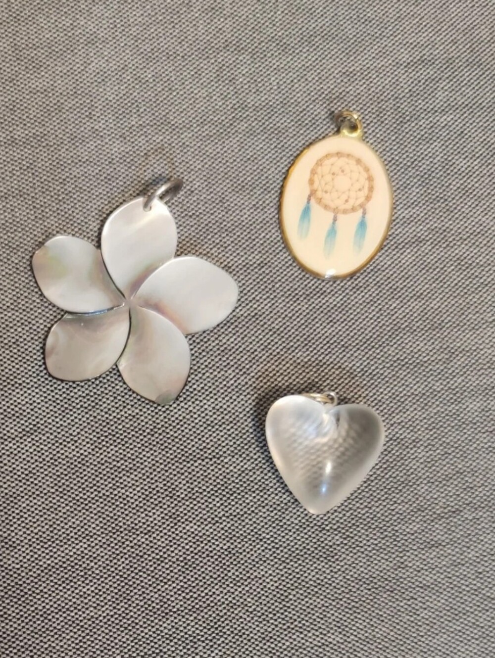 Vintage Pendant Lot Of Three